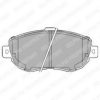 TOYOT 0449114660 Brake Pad Set, disc brake